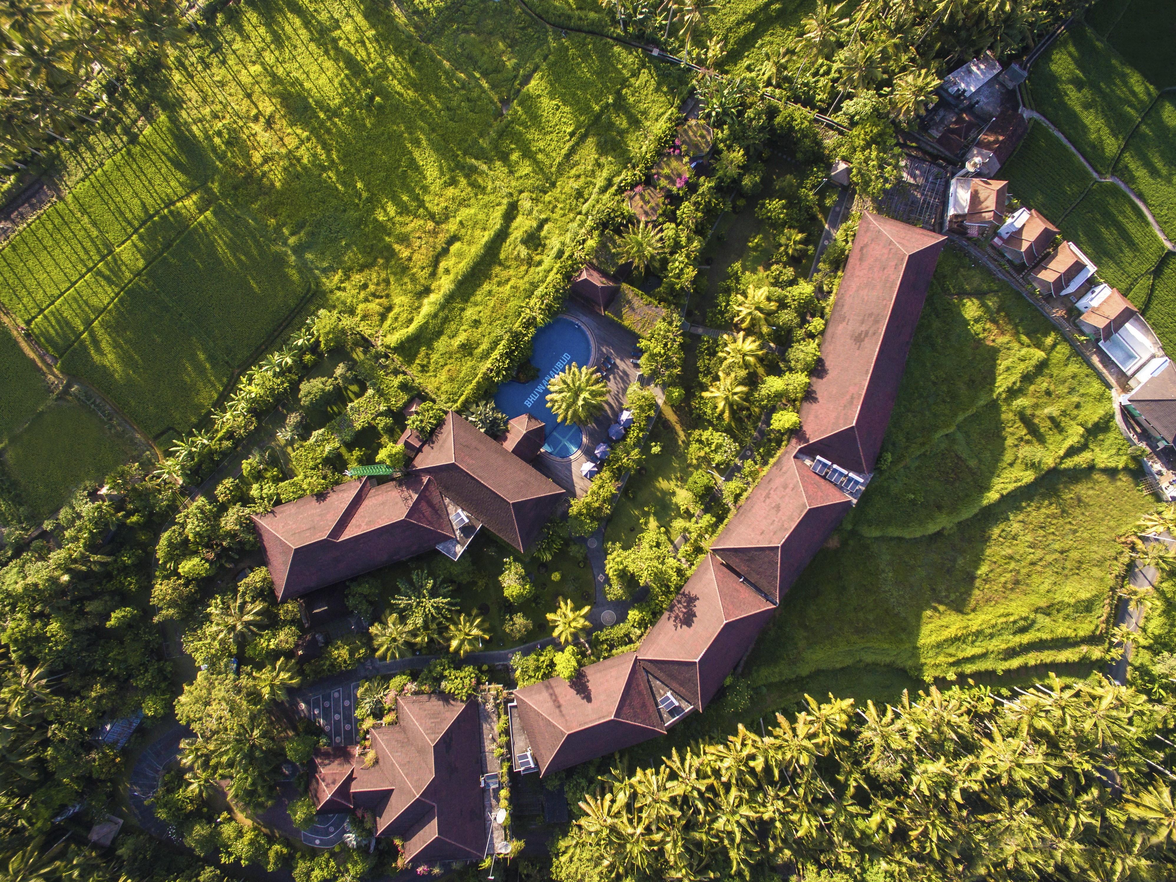 Bhuwana Ubud Hotel And Farming Exterior foto