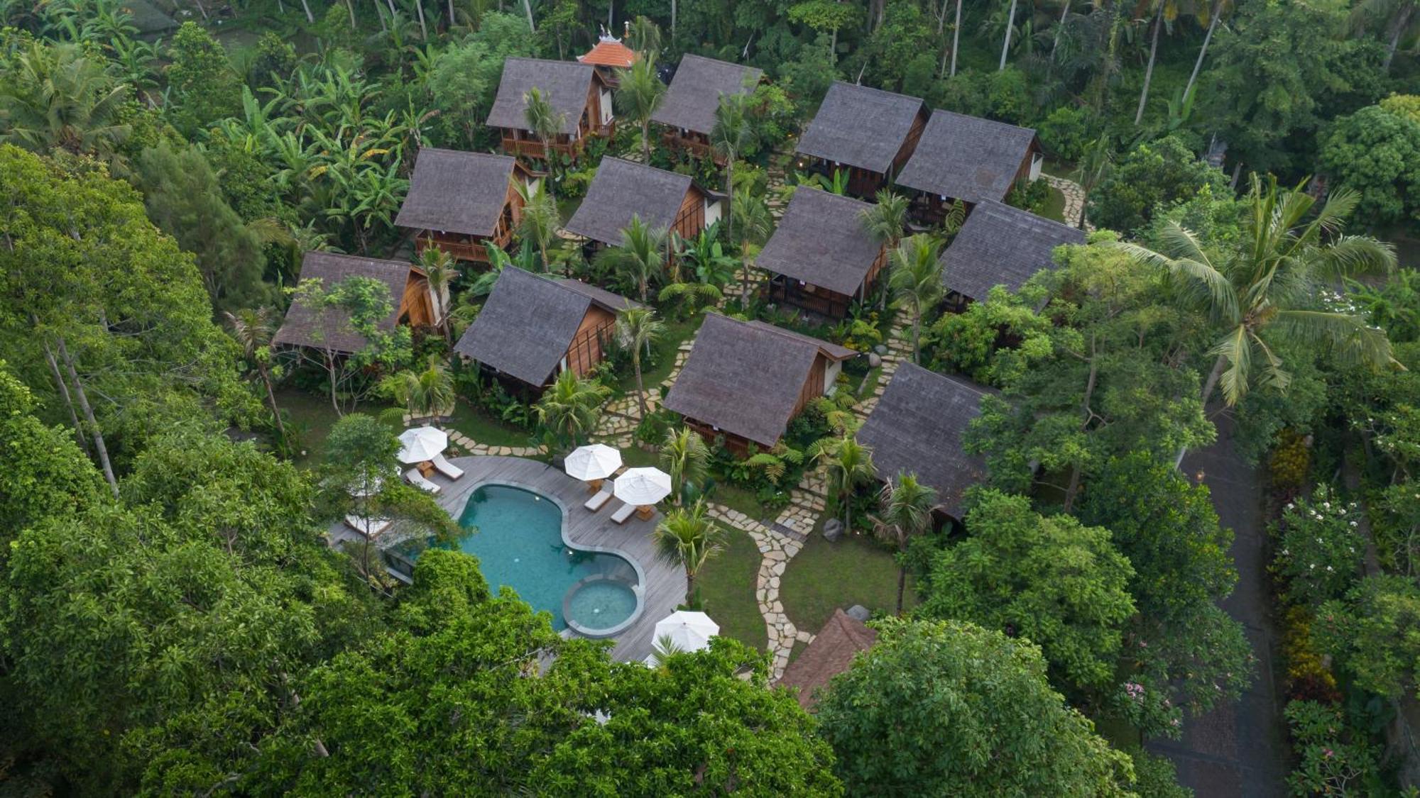 Bhuwana Ubud Hotel And Farming Exterior foto
